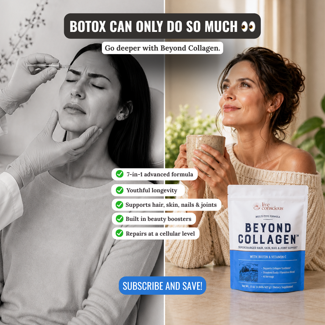 Live Conscious Facebook ad