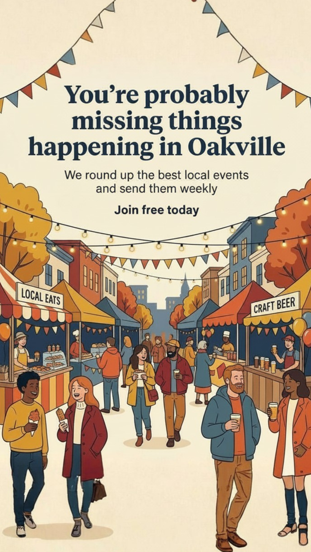 Oakville Digest Facebook ad