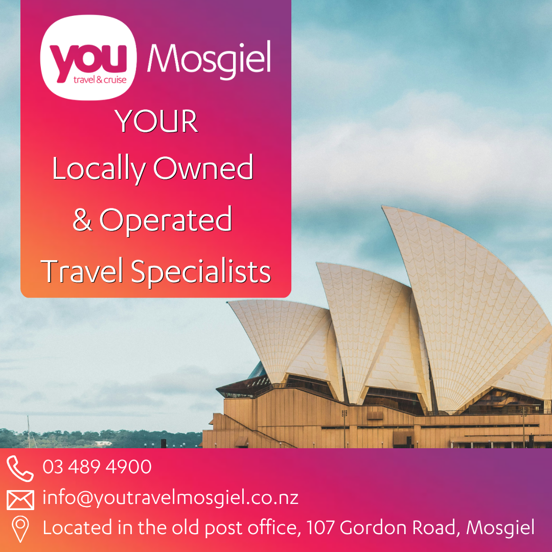 YOU Travel & Cruise Mosgiel Facebook ad