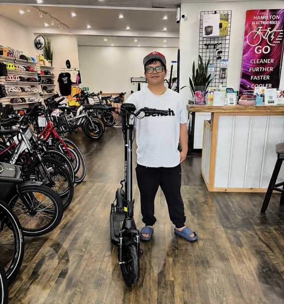 Hamilton Electric Bikes Facebook ad