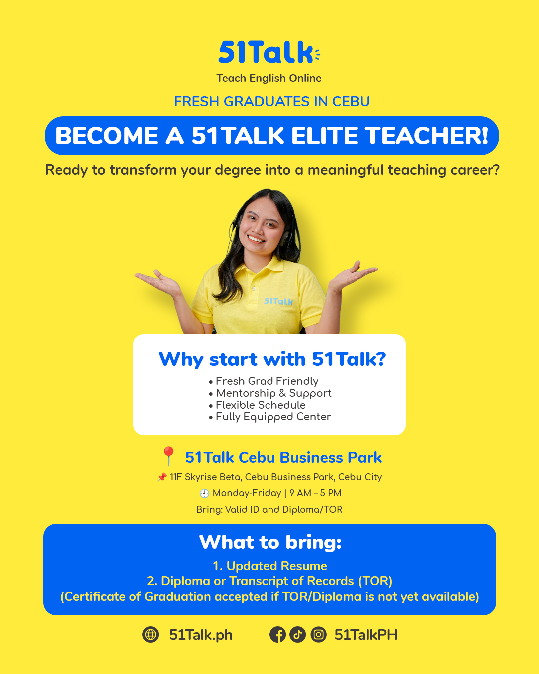 51Talk PH Facebook ad