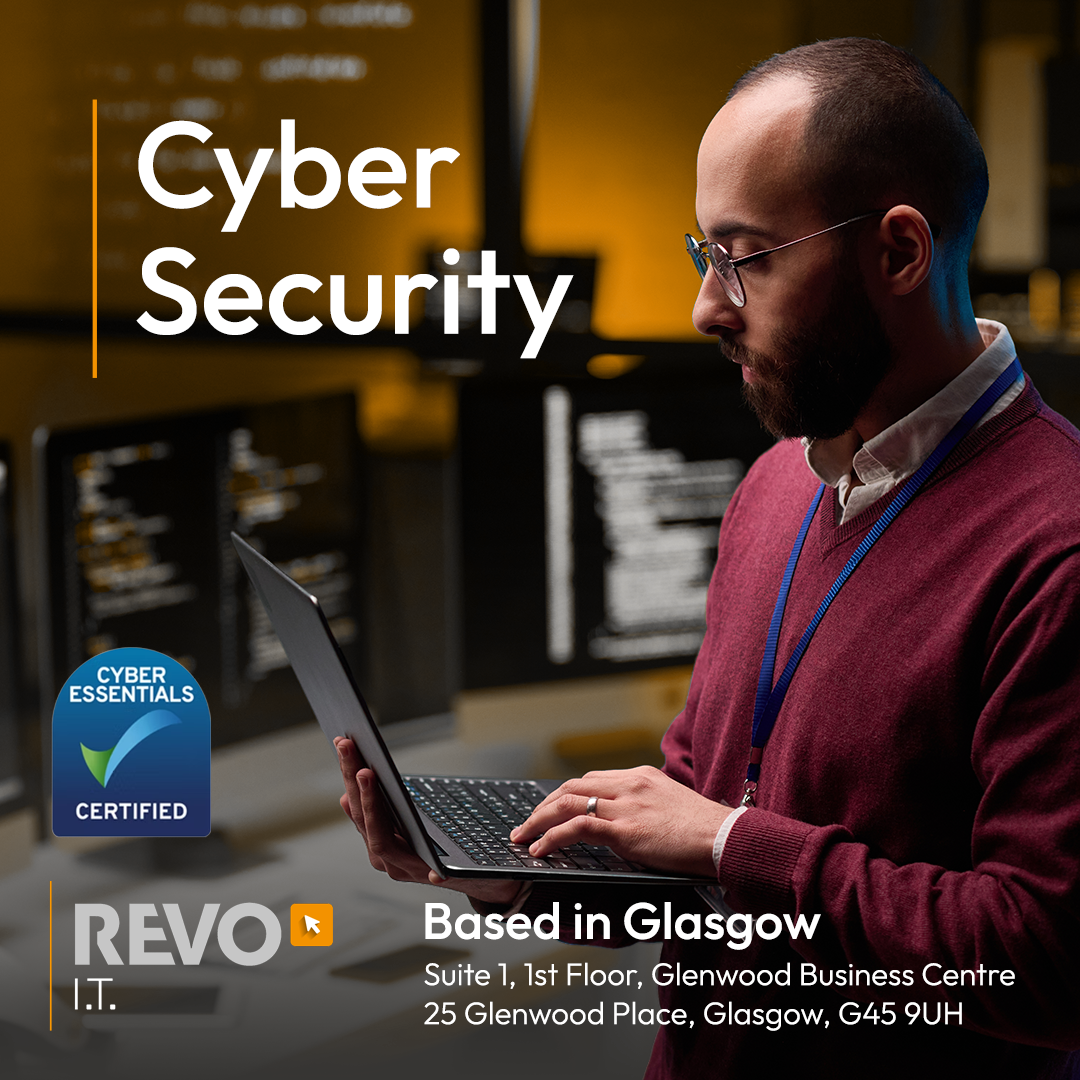 Revo-IT Facebook ad: We are Scotland's trusted I.T.