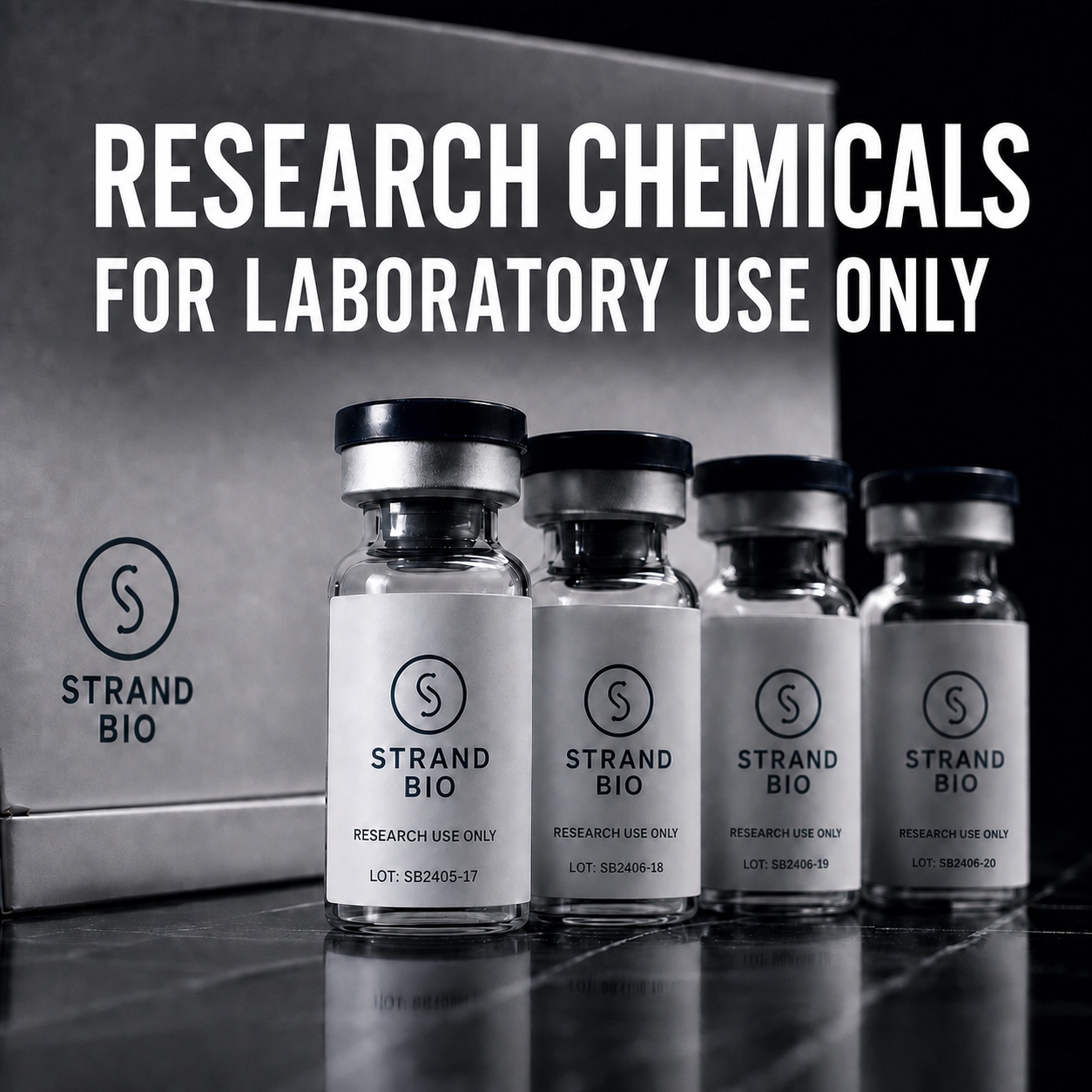 Strand Bio Facebook ad: Explore the Strand Bio Research Catalog