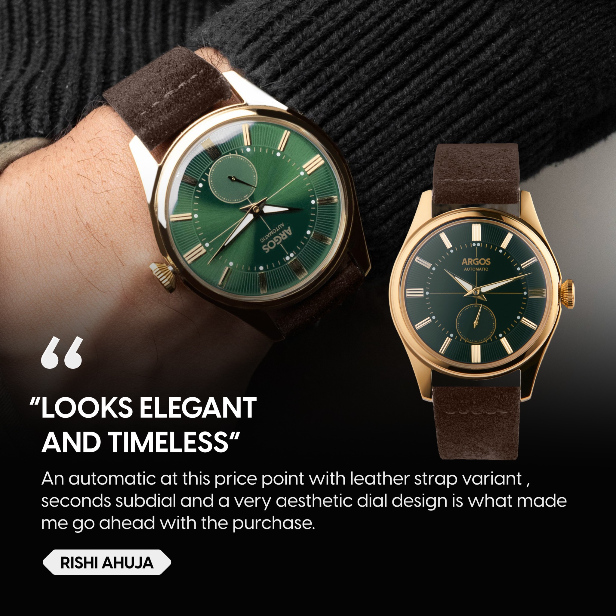 Argos Watches Facebook ad