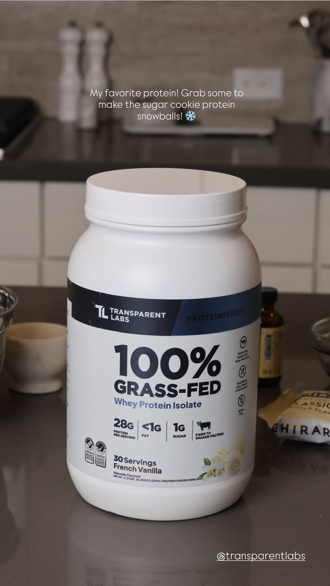Transparent Labs Facebook ad