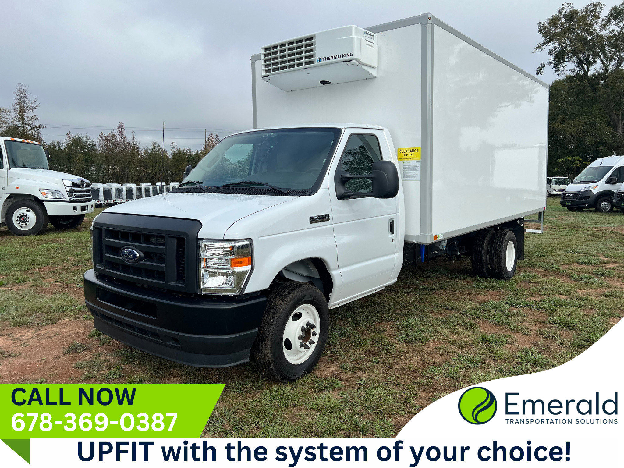Emerald Transportation Solutions Facebook ad: Refrigerated Truck Dealer in the Southeast