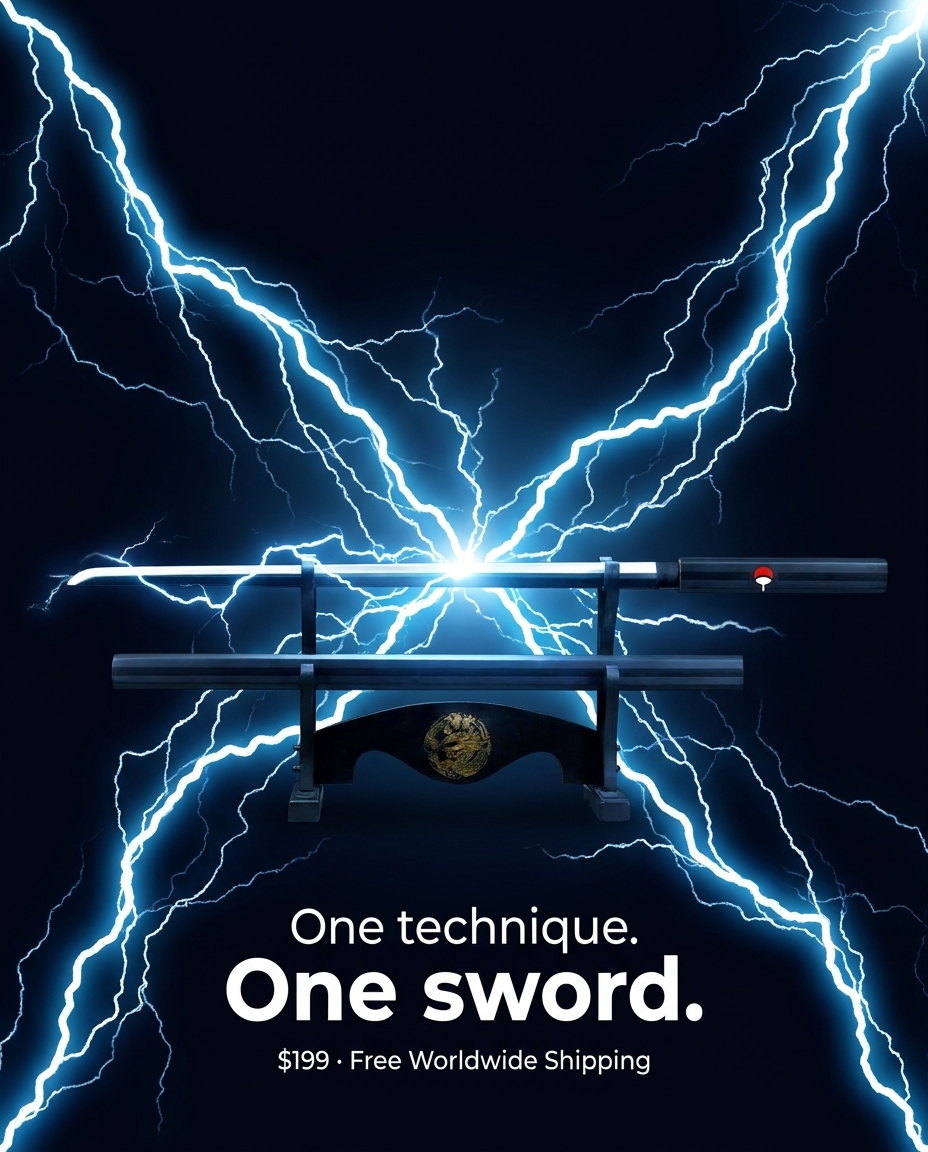 Katana Sword Facebook ad
