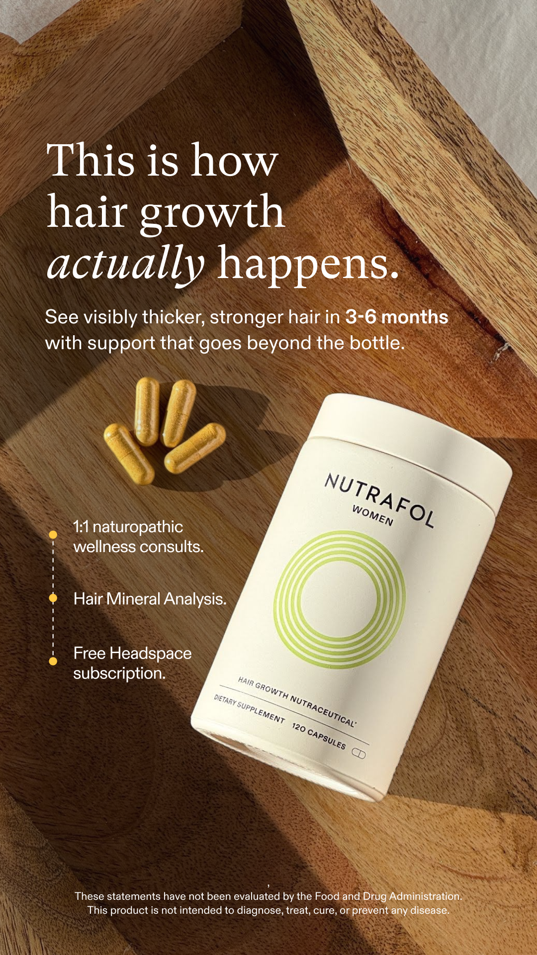 Nutrafol Facebook ad