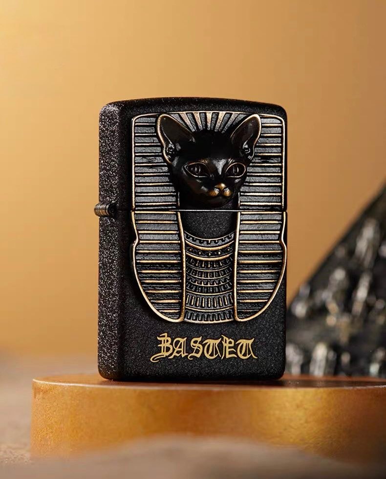 ZIPPO Custom Made Facebook ad: (PRE ORDER) ไฟแช็ก ZIPPO Bastet Stamp…