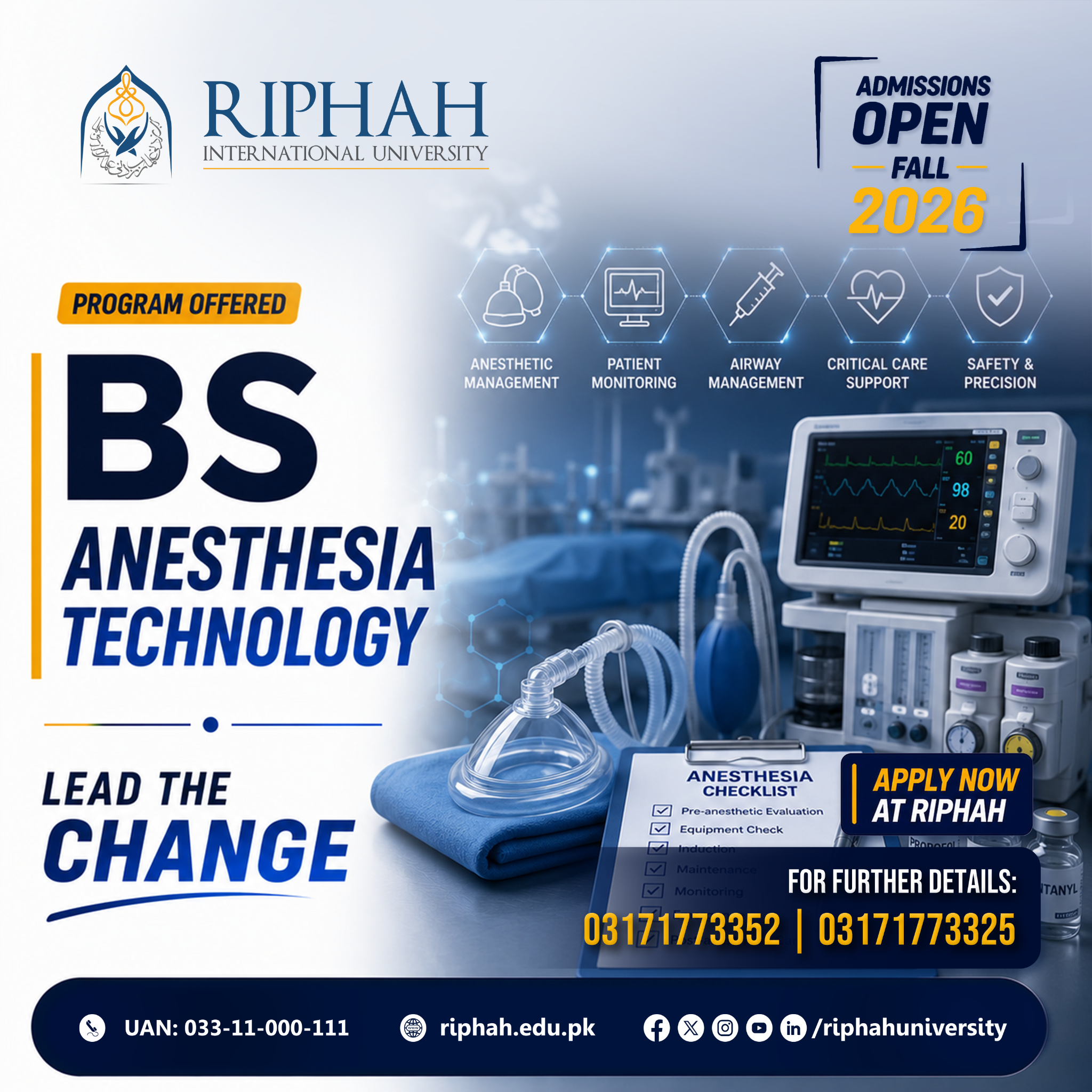 Riphah International University Facebook ad