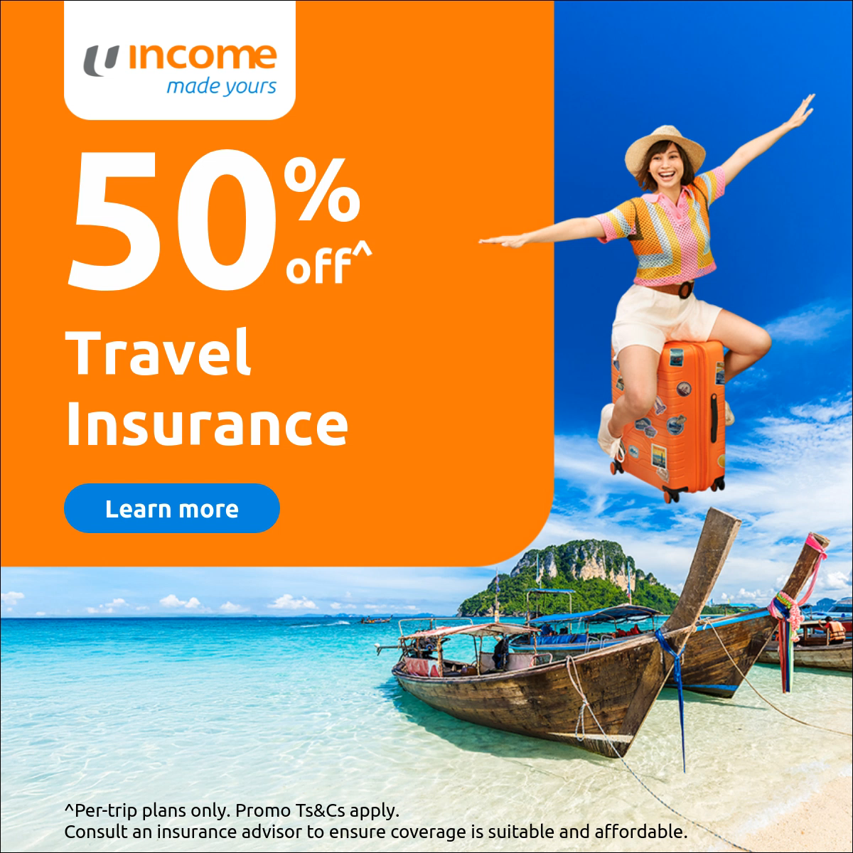 Income Facebook ad