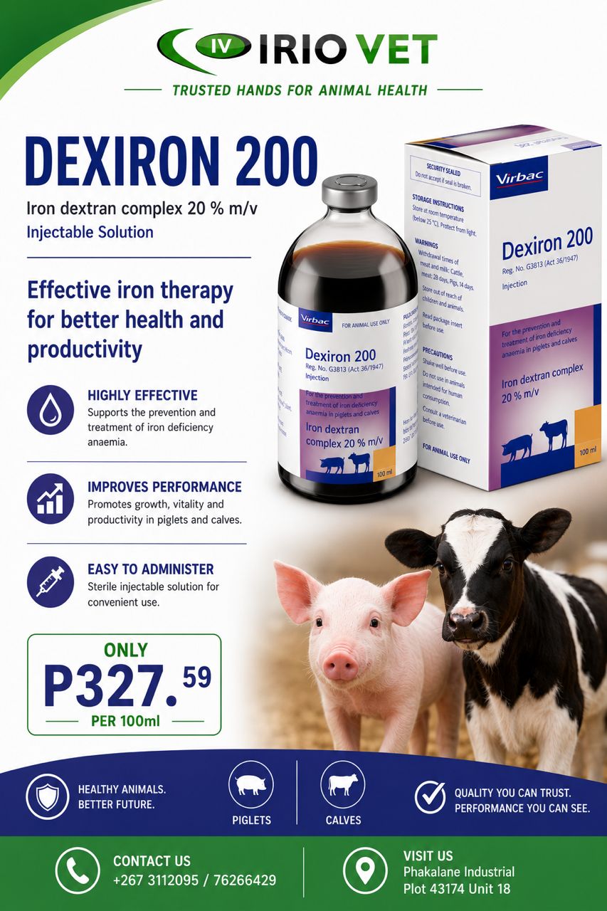 Irio VET Facebook ad: Your one stop dispensary shop for all Veterinary…