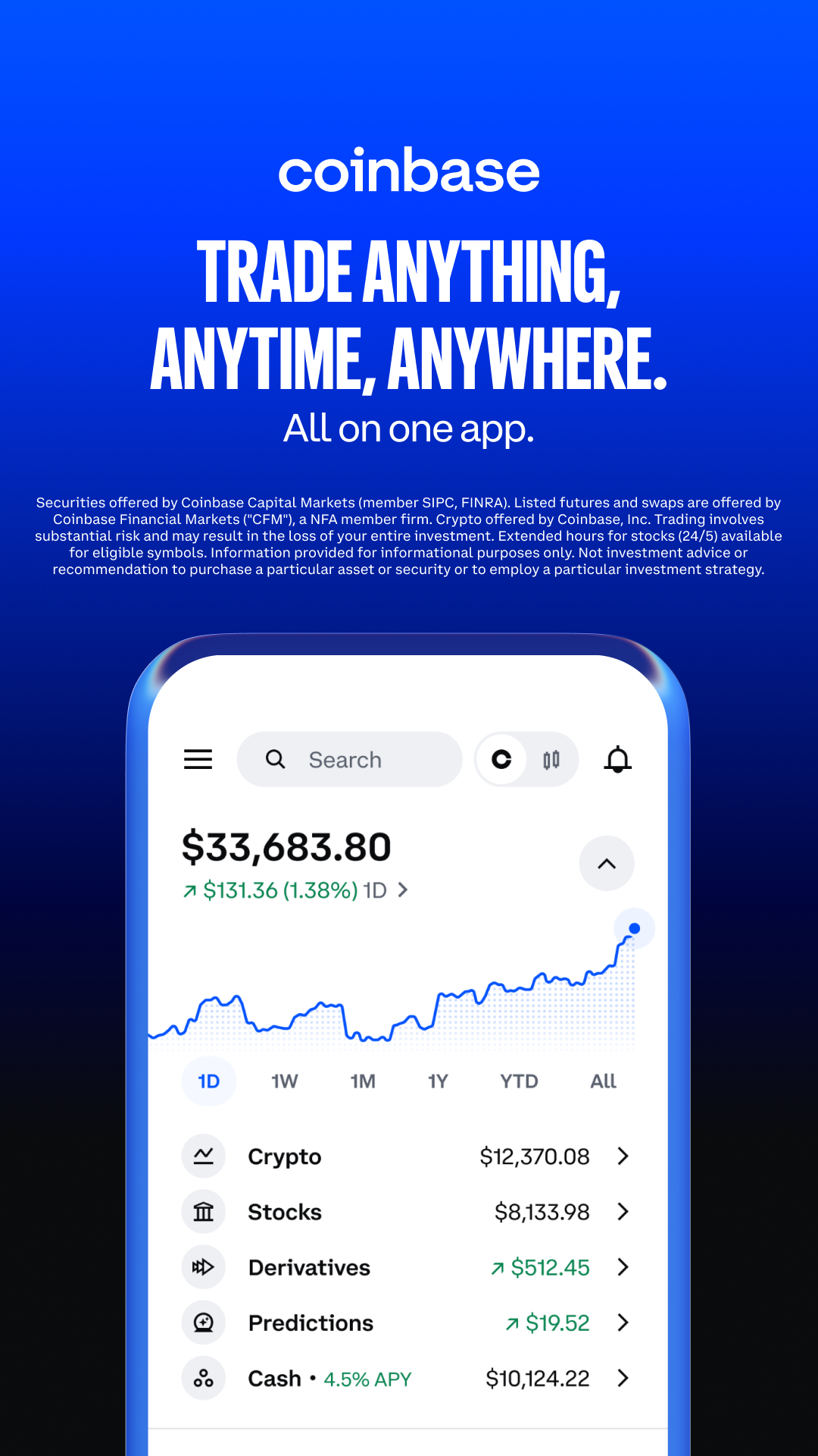 Coinbase Facebook ad