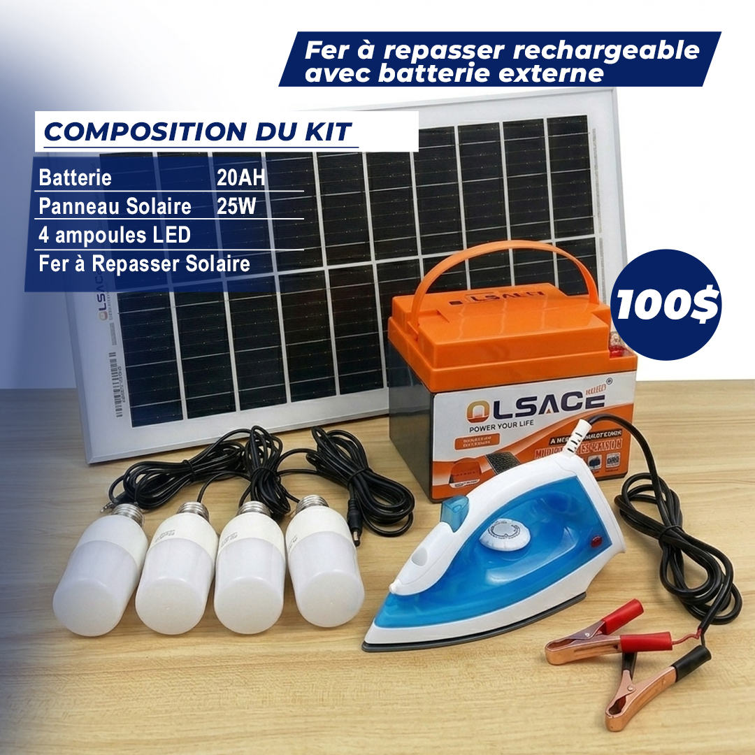 ConnectiShop Facebook ad: Éclairez et Repassez en Toute Liberté!