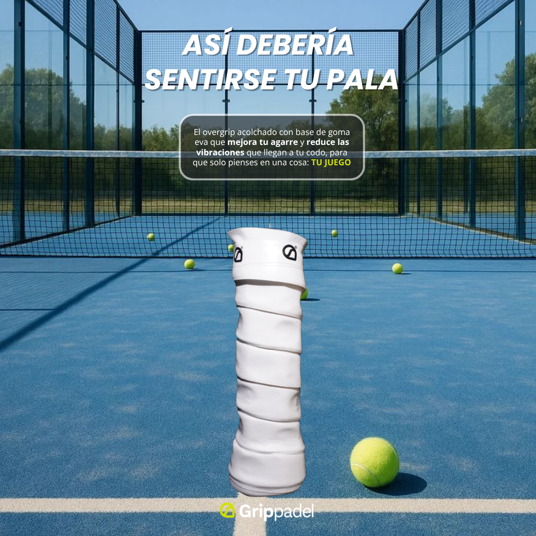 Grip Padel Facebook ad: El agarre que lo cambia todo