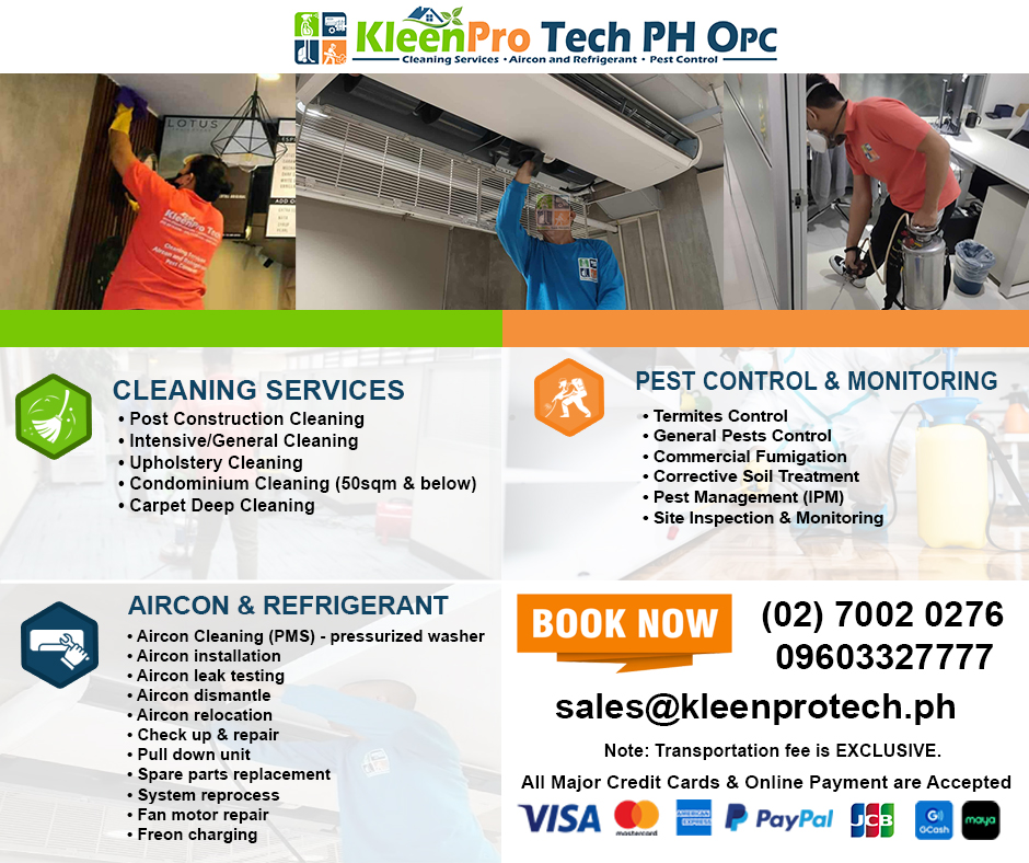 KleenPro Tech PH Facebook ad: ๐๐จ๐ฎ๐ซ ๐ก๐จ๐ฆ๐ ๐๐๐ฌ๐๐ซ๐ฏ๐๐ฌ ๐๐ฑ๐ฉ๐๐ซ๐ญ ๐๐๐ซ๐.