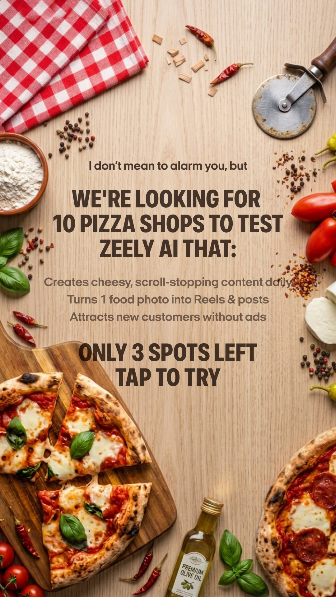 Zeely Facebook ad