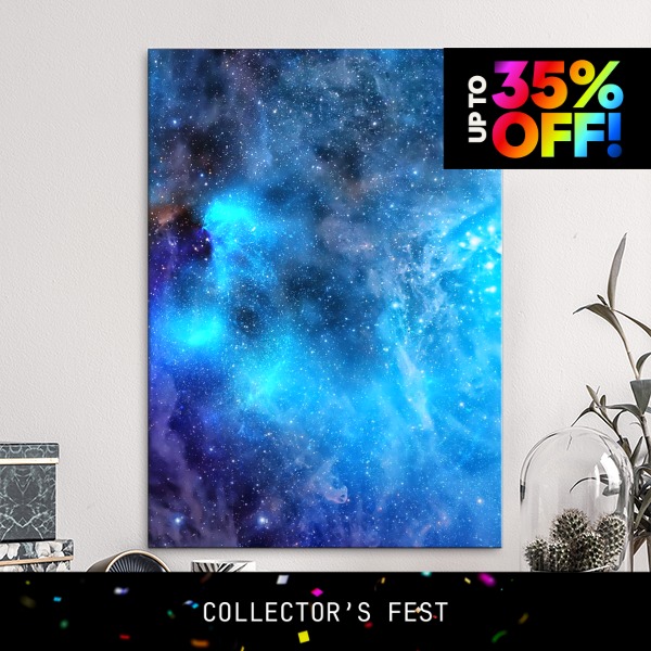 Displate Facebook ad: Metal posters coming to keep your walls company!