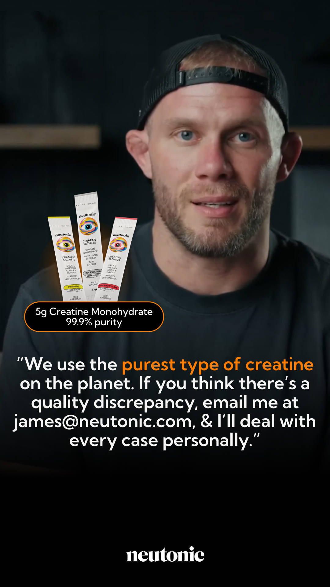 James Smith Facebook ad