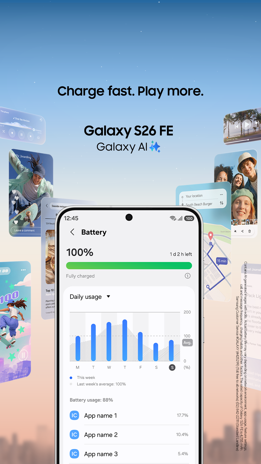 Samsung Facebook ad