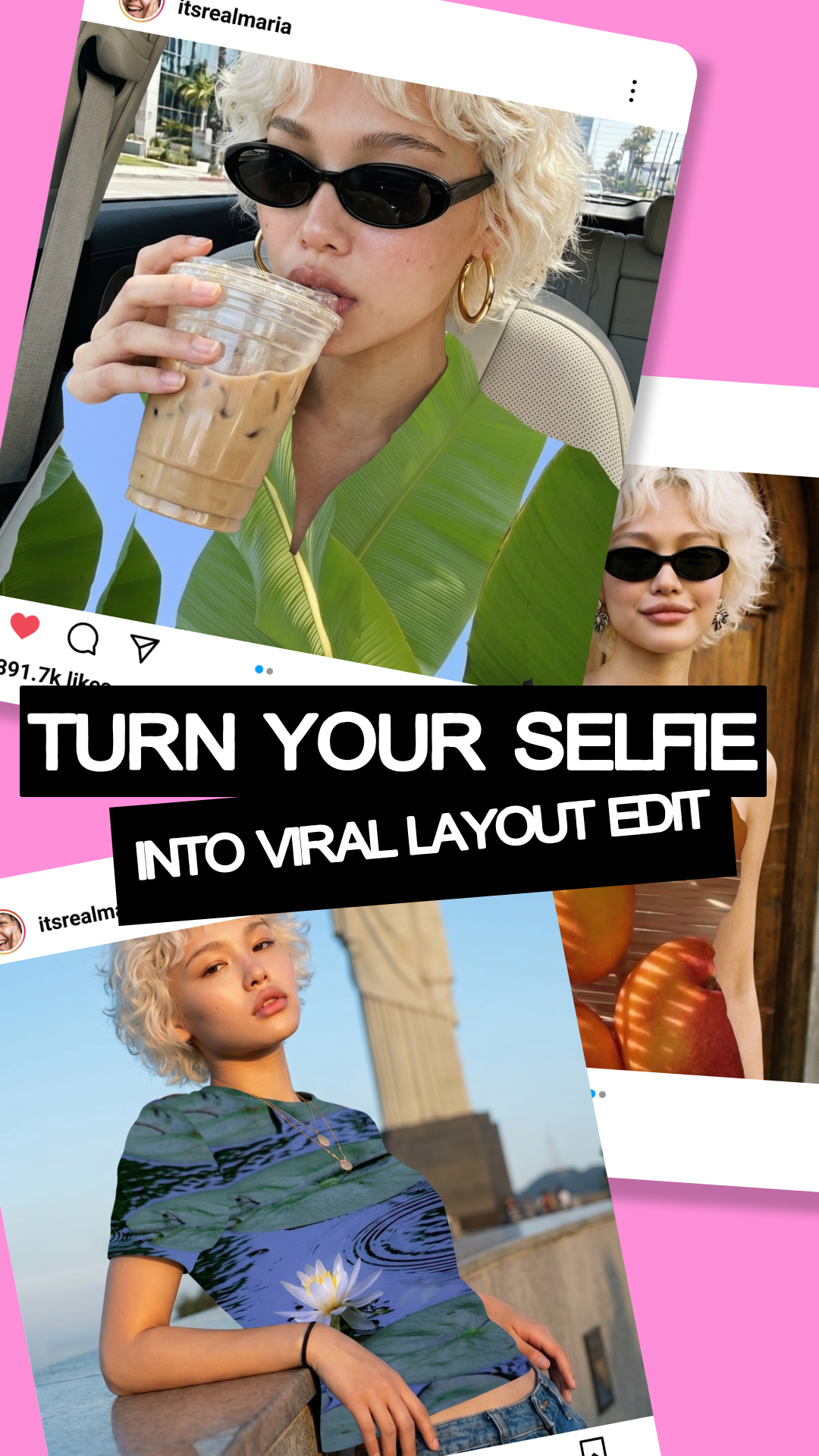 Glam AI: AI Content Generator App Facebook ad