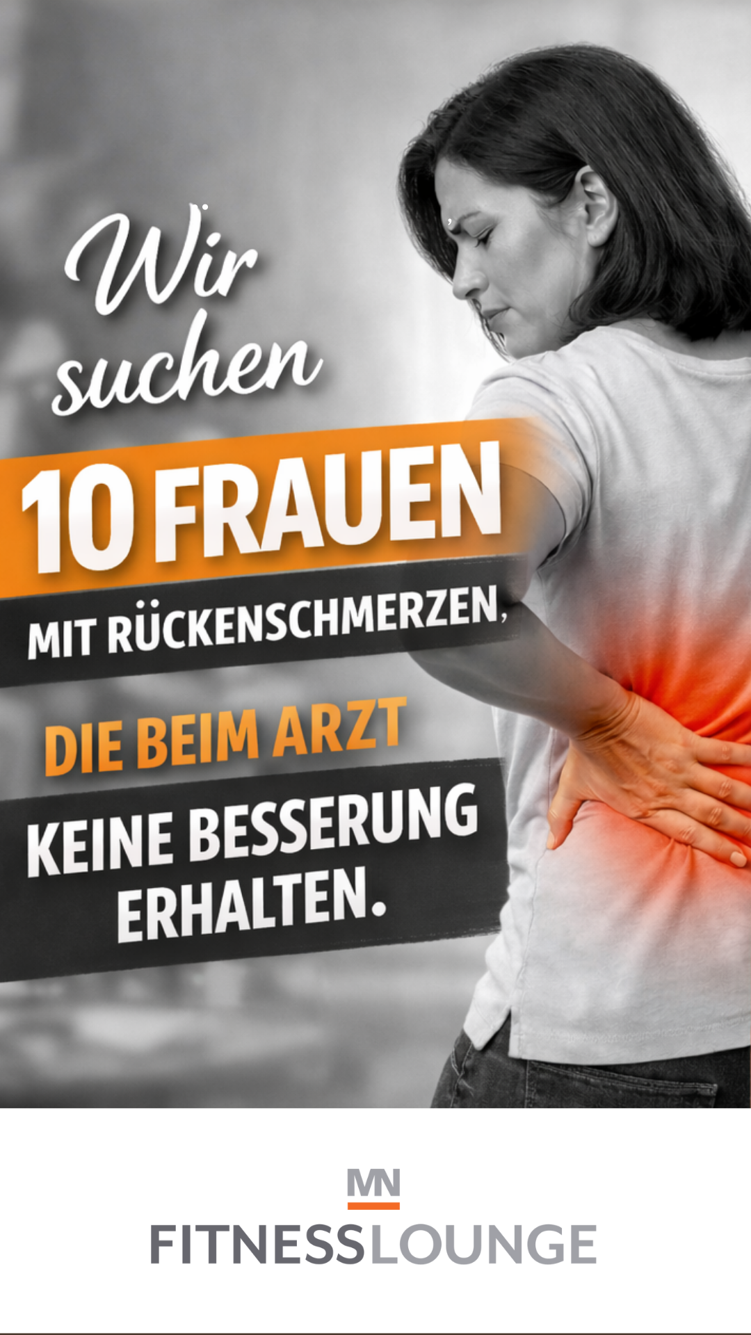 MN Fitnesslounge Facebook ad