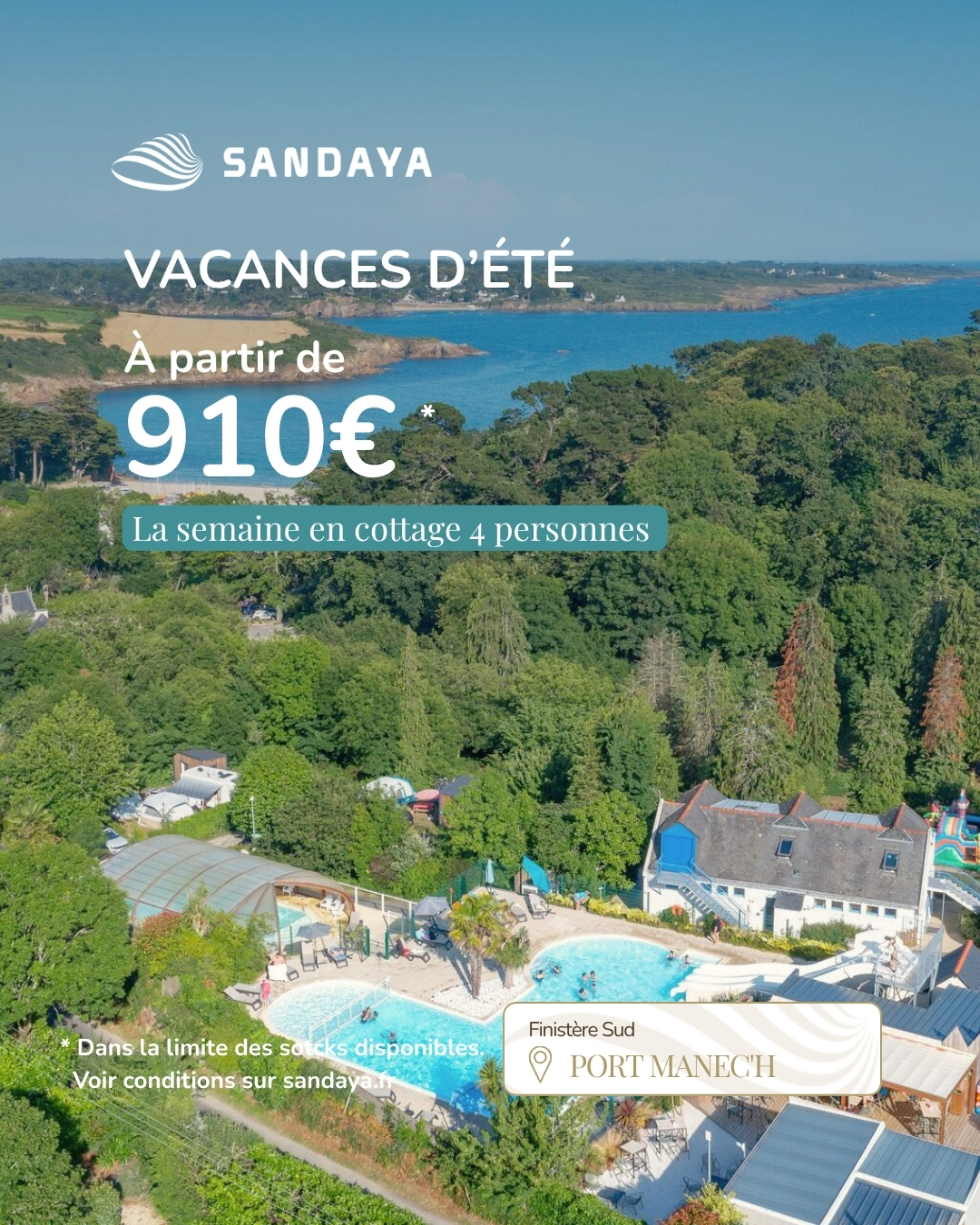 Campings Sandaya Facebook ad