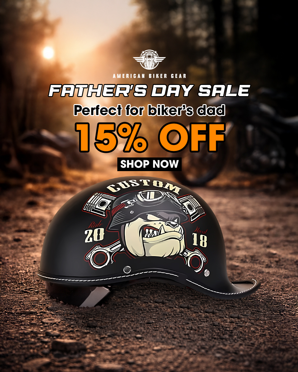 BikerGear - Fuel & Freedom Facebook ad