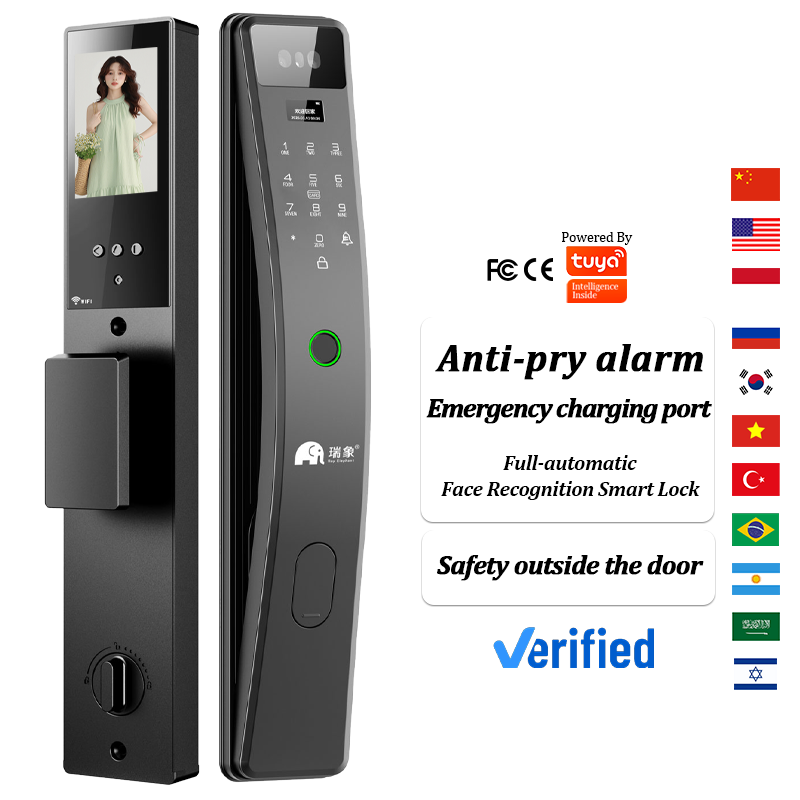 Zhengzhou Ruixiang Intelligent Technology Co., Ltd. Facebook ad: Fully Automatic Wi-Fi Smart Door Lock!