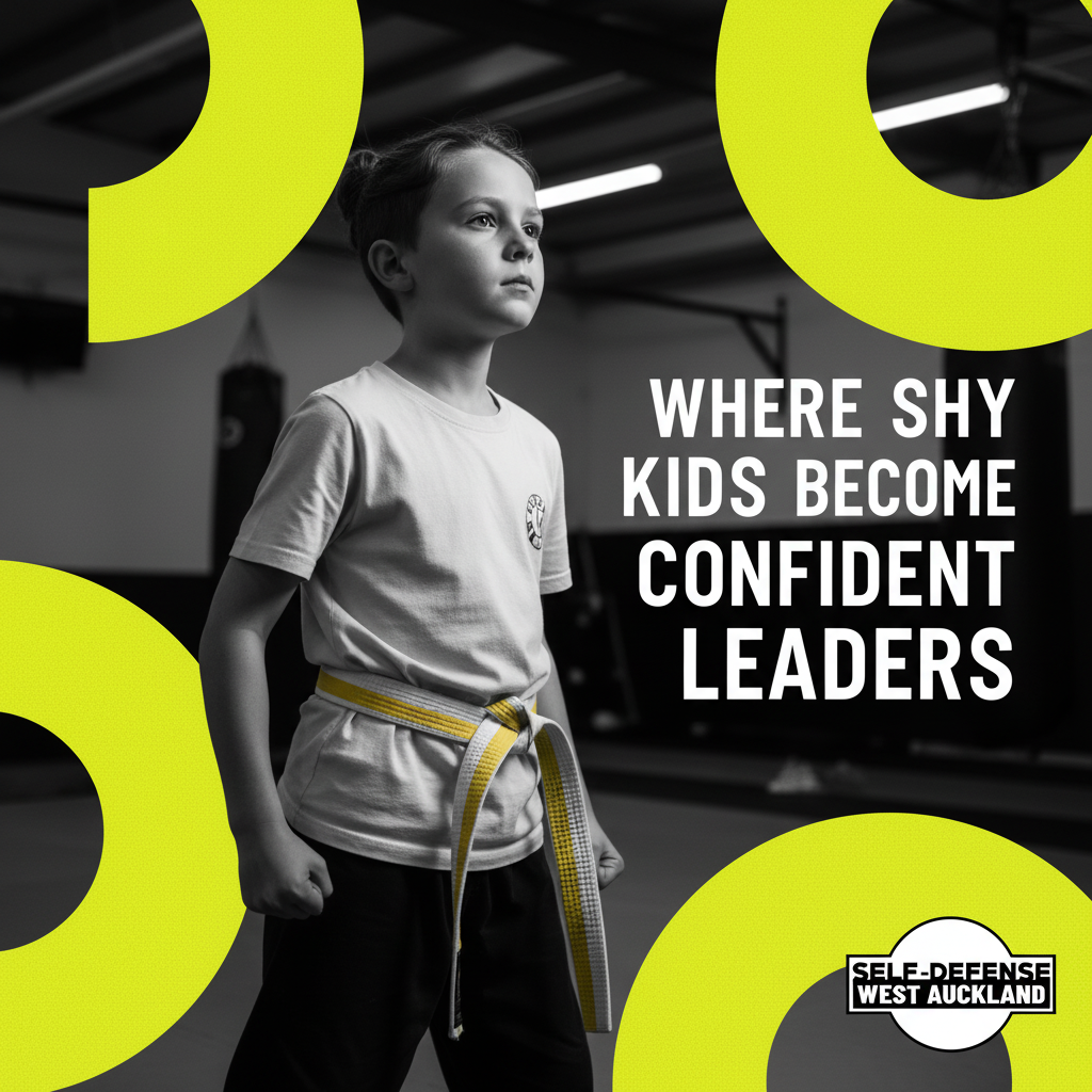 Self-Defense West Auckland - Krav Maga for Kids Facebook ad