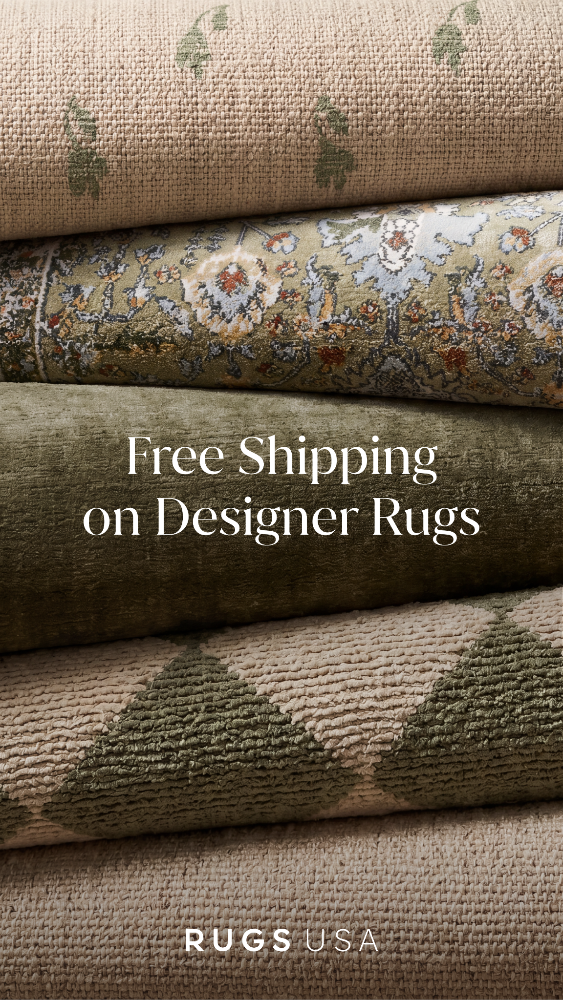 Rugs USA Facebook ad from Jul 30, 2026