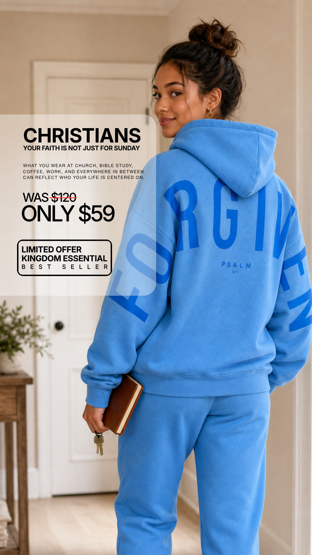 God's Love Overcomes Facebook ad: Christian Fits That Matter