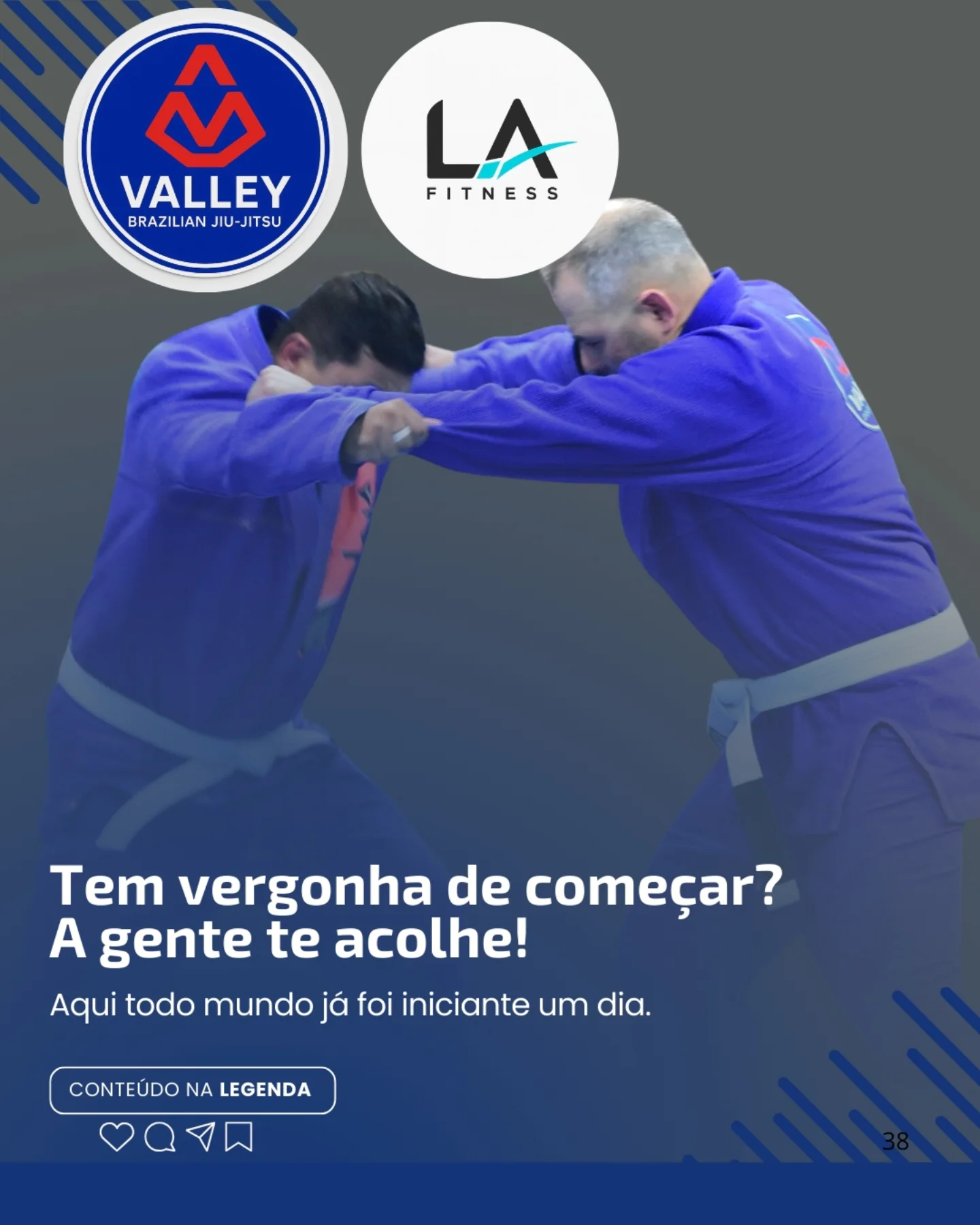 valley.bjj Facebook ad: Todo mundo que hoje treina bem…