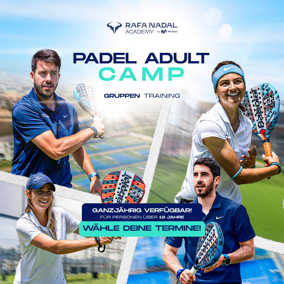 Rafa Nadal Academy Facebook ad