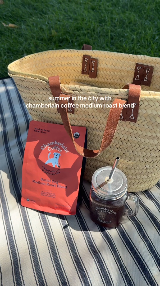 Chamberlain Coffee Facebook ad: Made to go wherever you do.