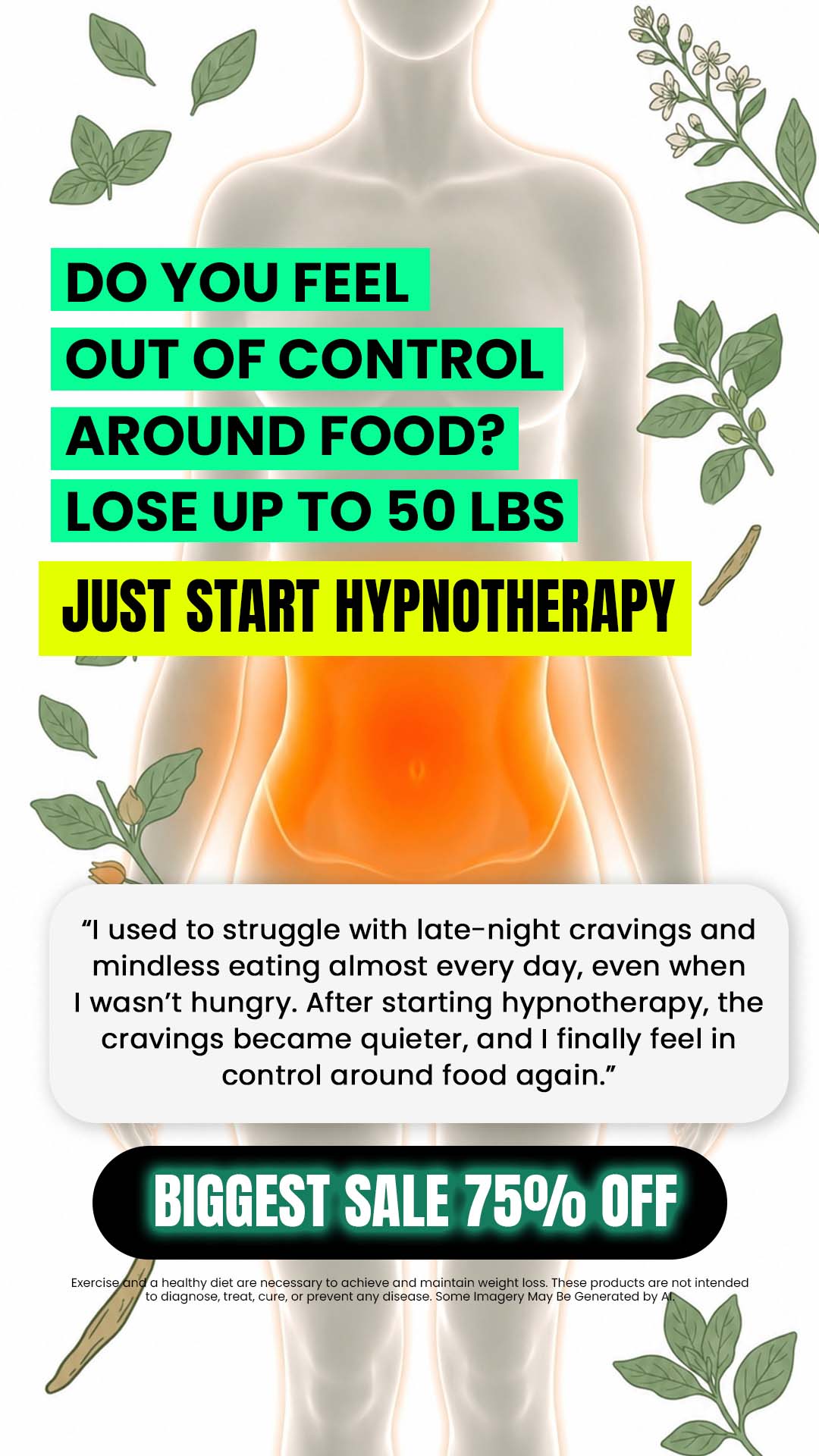 Hypnozio: power of hypnotherapy Facebook ad