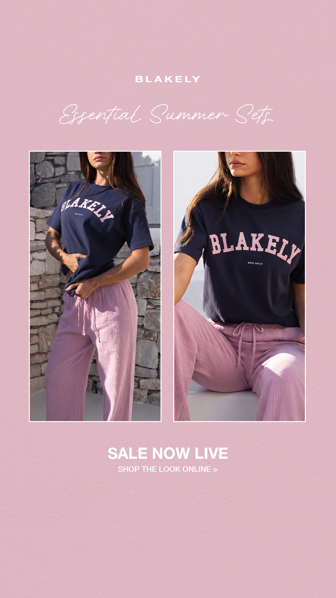 Blakely Clothing Co. Facebook ad