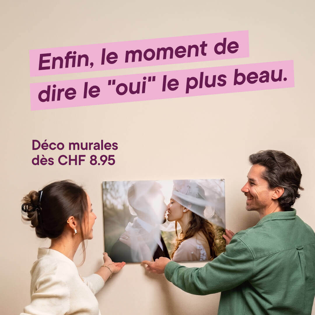 ifolor Facebook ad: Déco murales ifolor