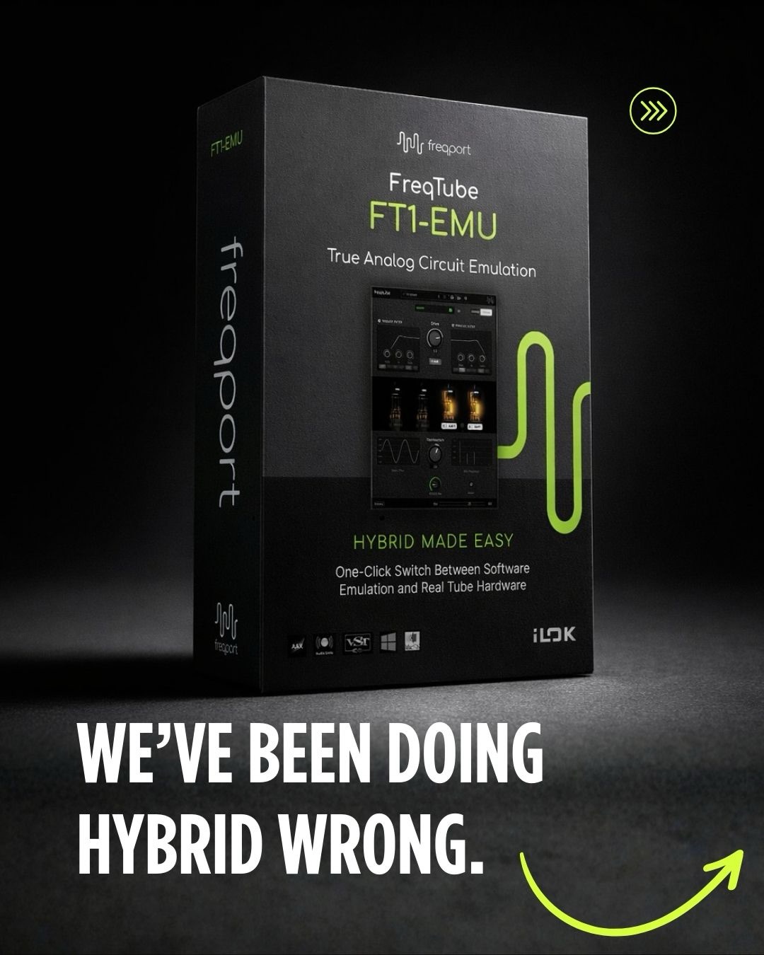 Freqport Facebook ad: Meet FreqTube FT1-EMU, the emulation plugin designed to…
