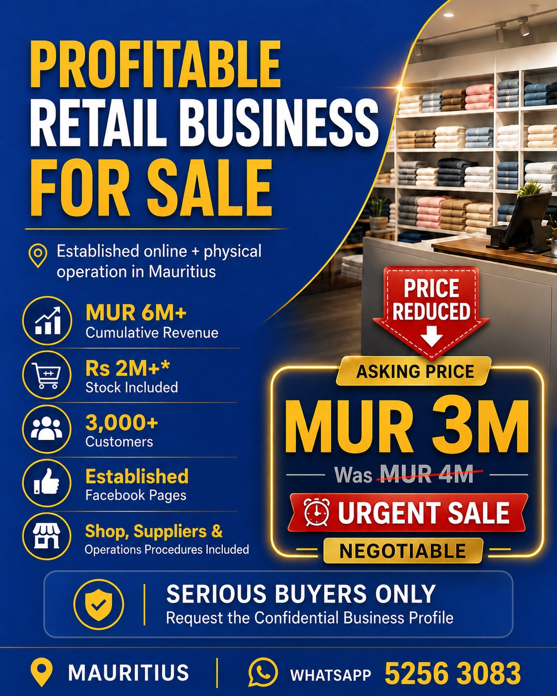 Meezaan Business Consulting Facebook ad: Every successful business has two owners.