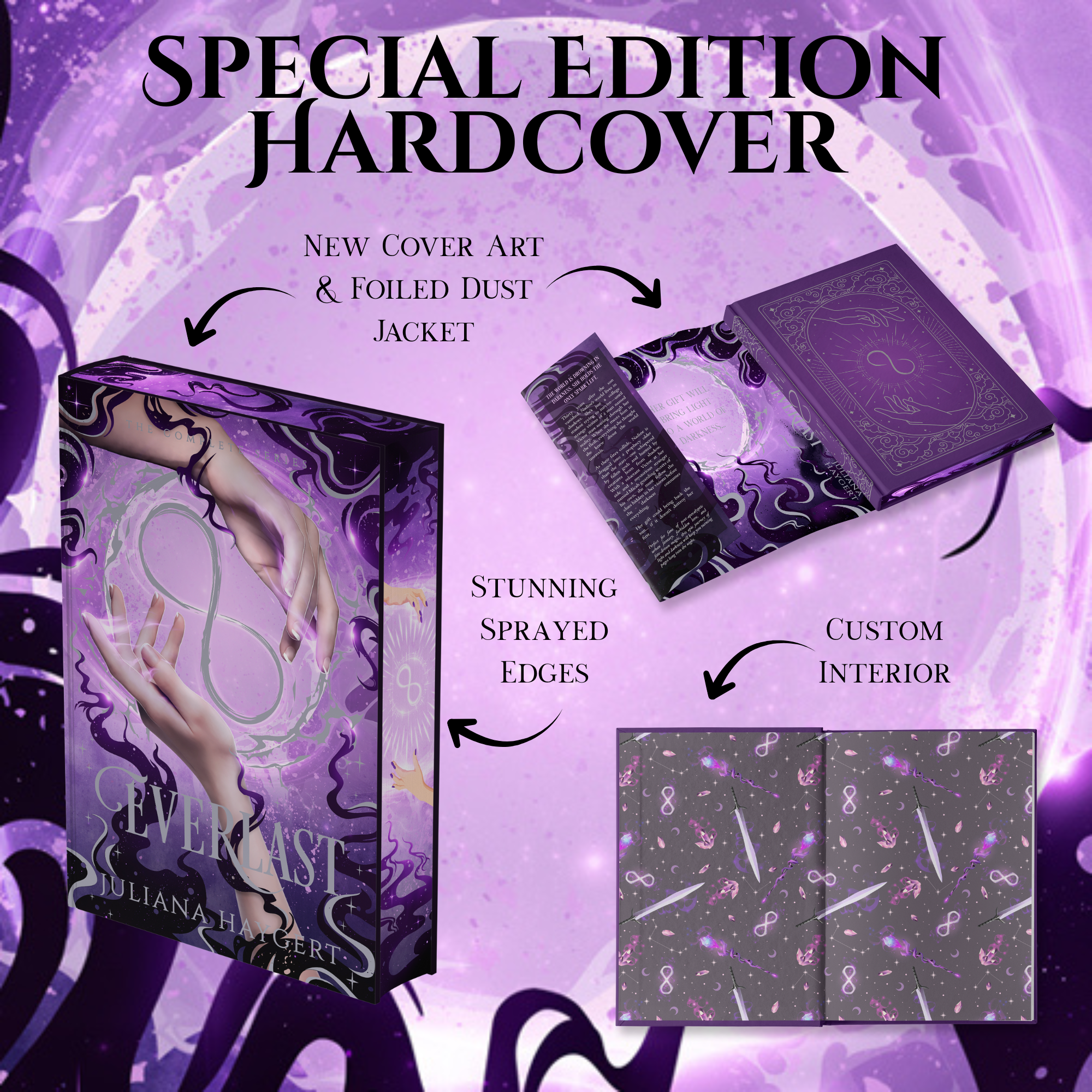 Author Juliana Haygert Facebook ad: The Everlast Collector’s Edition Is Coming