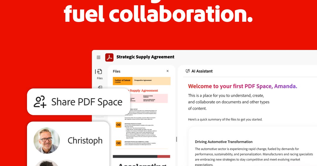 Adobe Acrobat Facebook ad