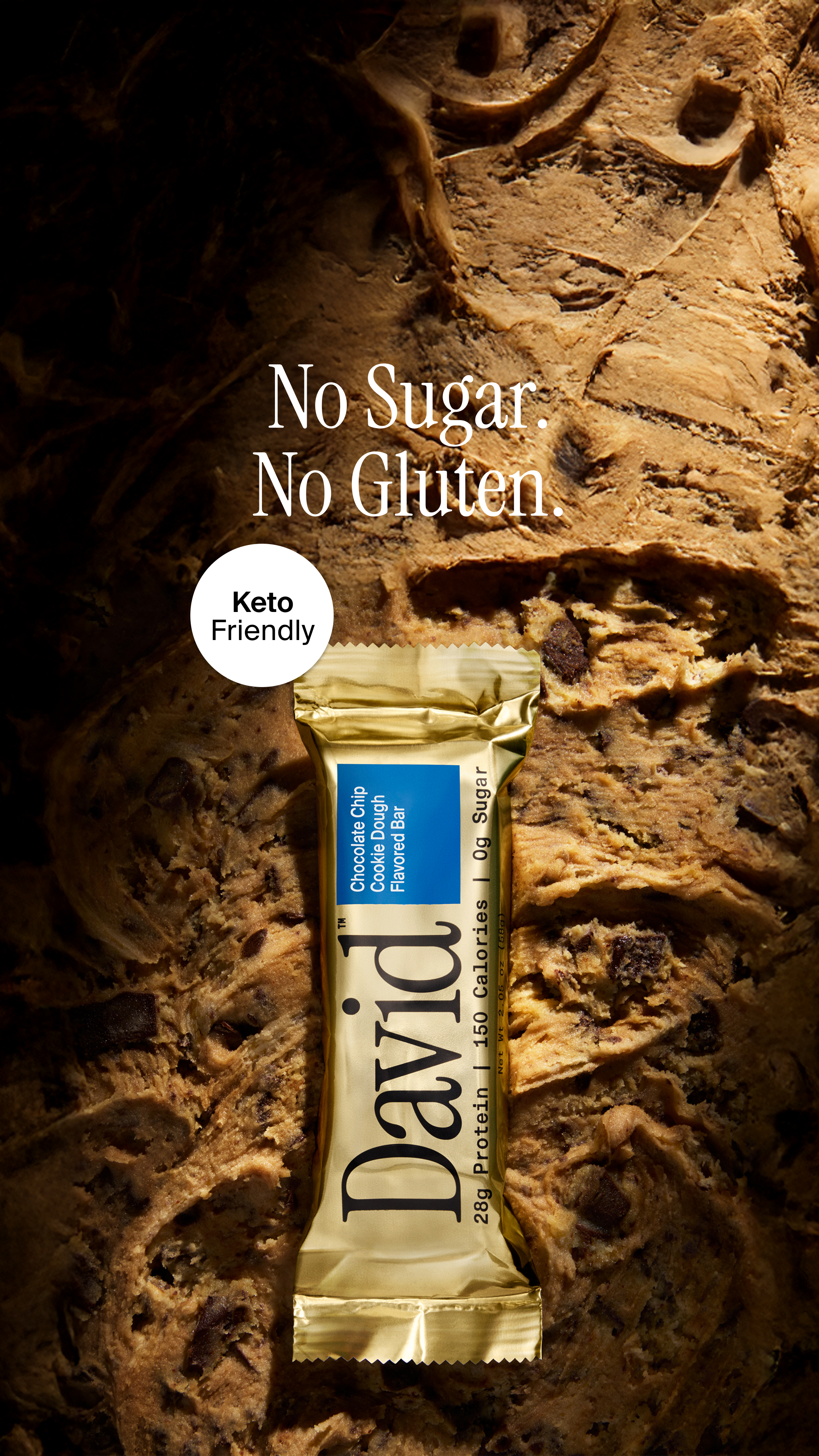 David Protein Facebook ad