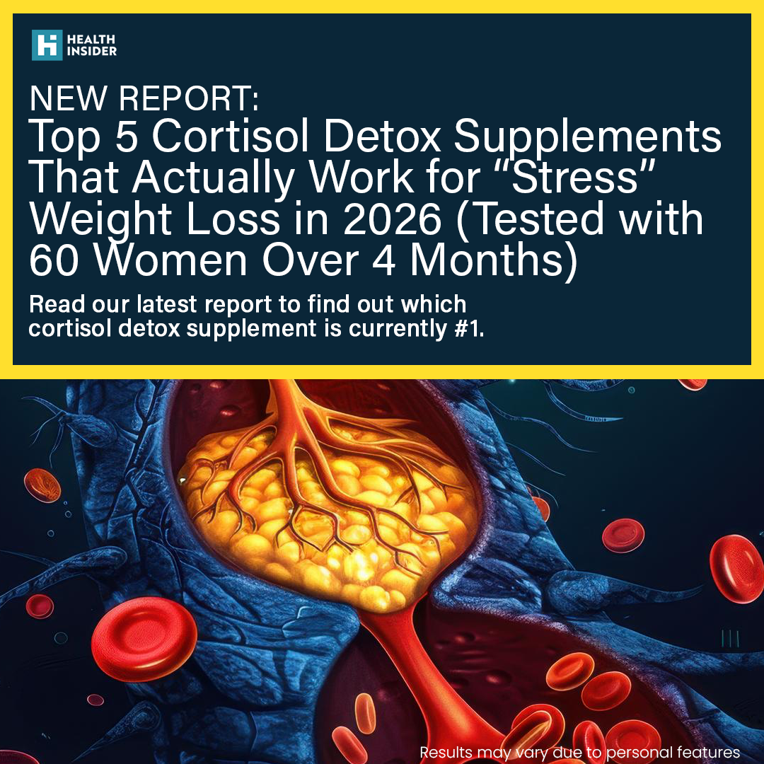 Health Insider Facebook ad: Top 5 Cortisol Supplements Tested
