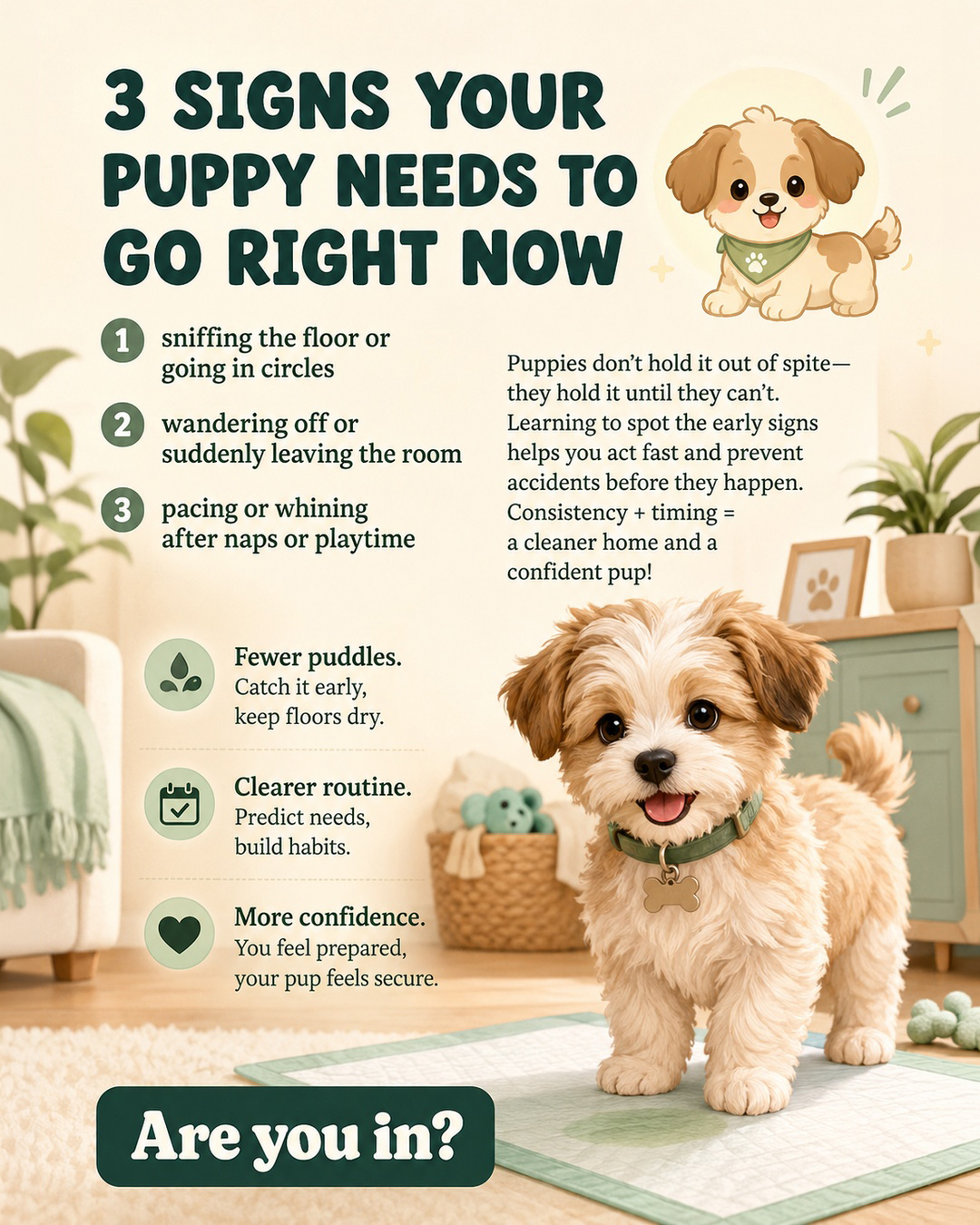 Puppy Tips for Training Facebook ad