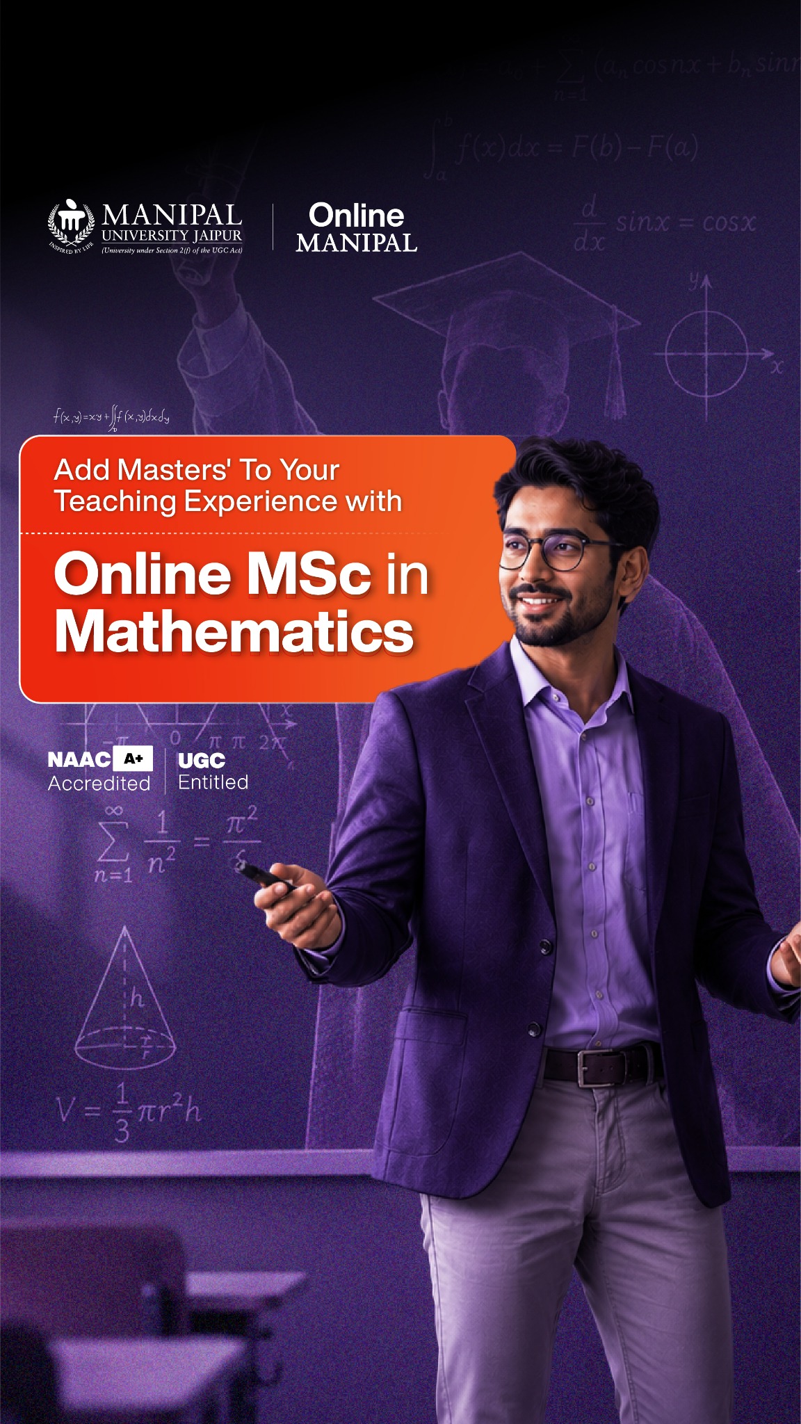 Manipal University Jaipur Online Facebook ad