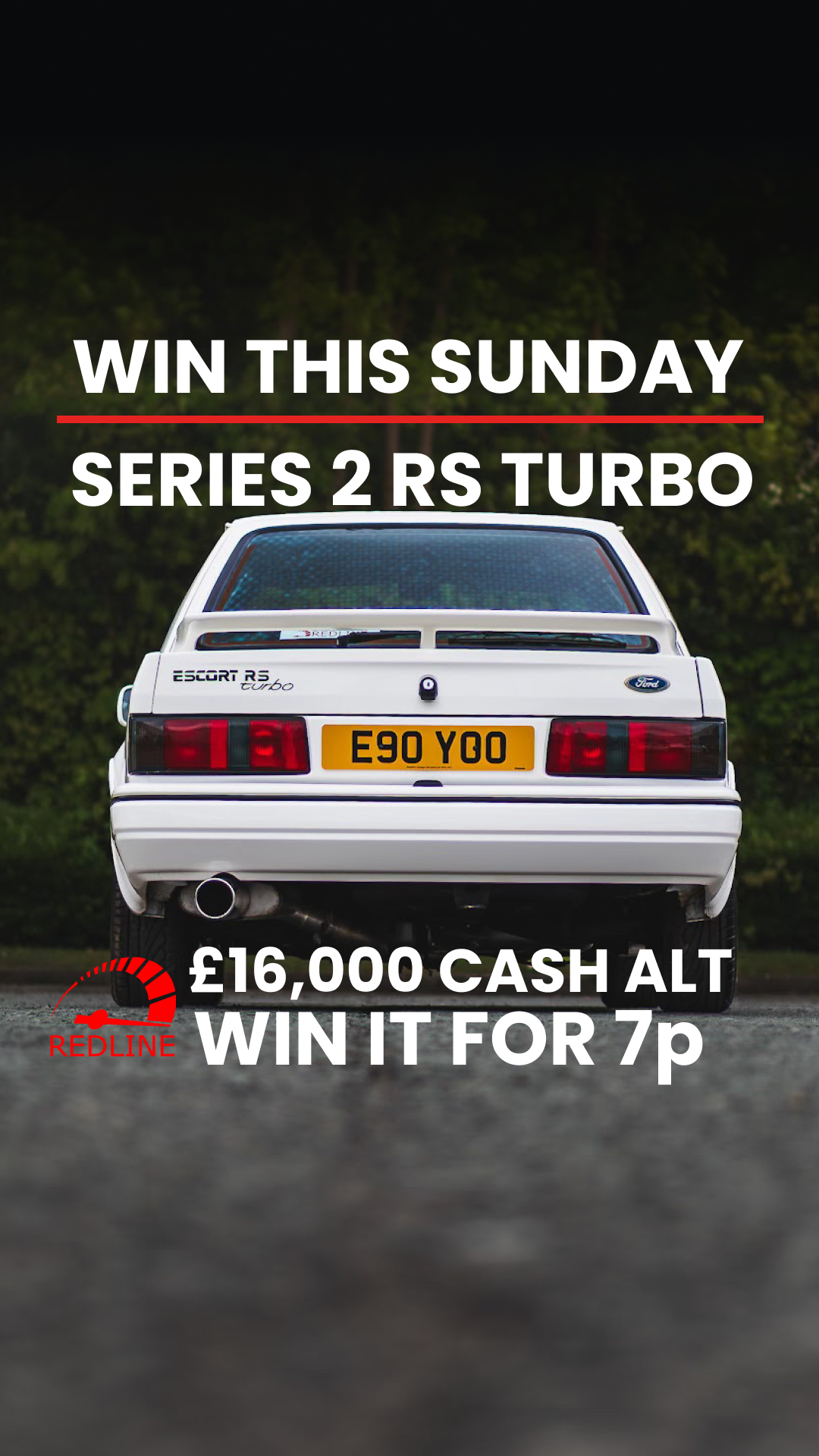 Redline Competitions Facebook ad