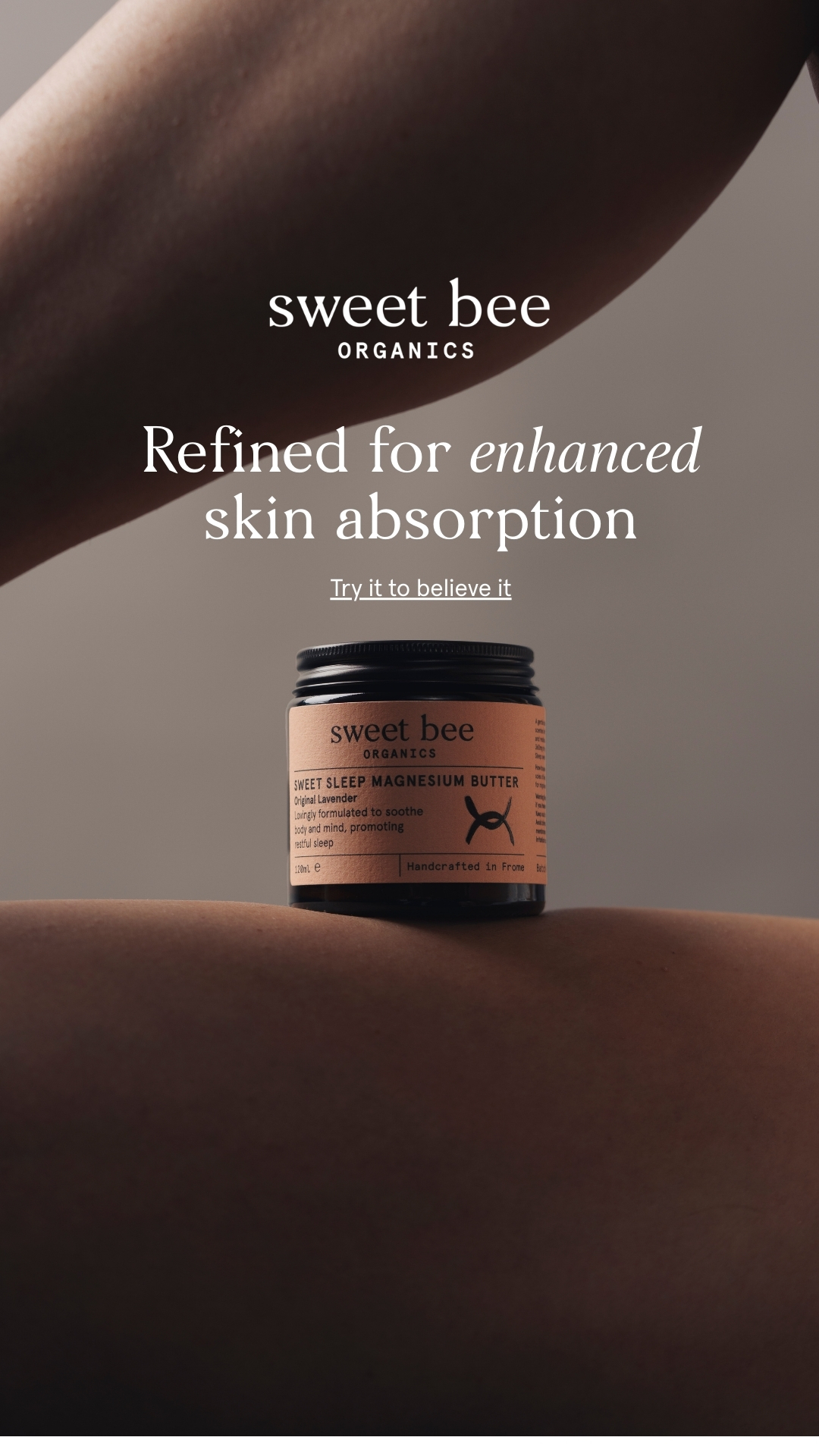 Sweet Bee Organics Facebook ad