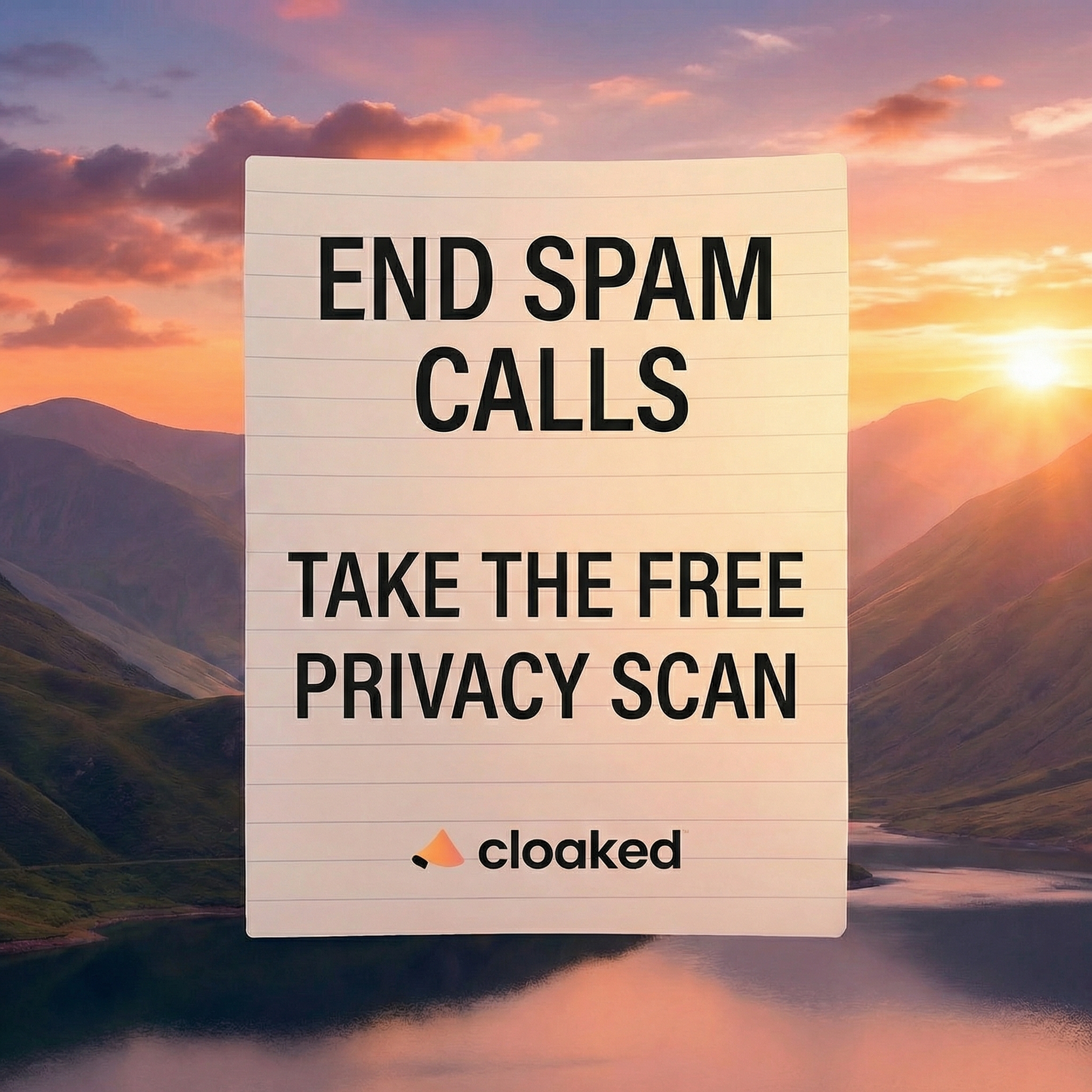 Cloaked Inc. Facebook ad