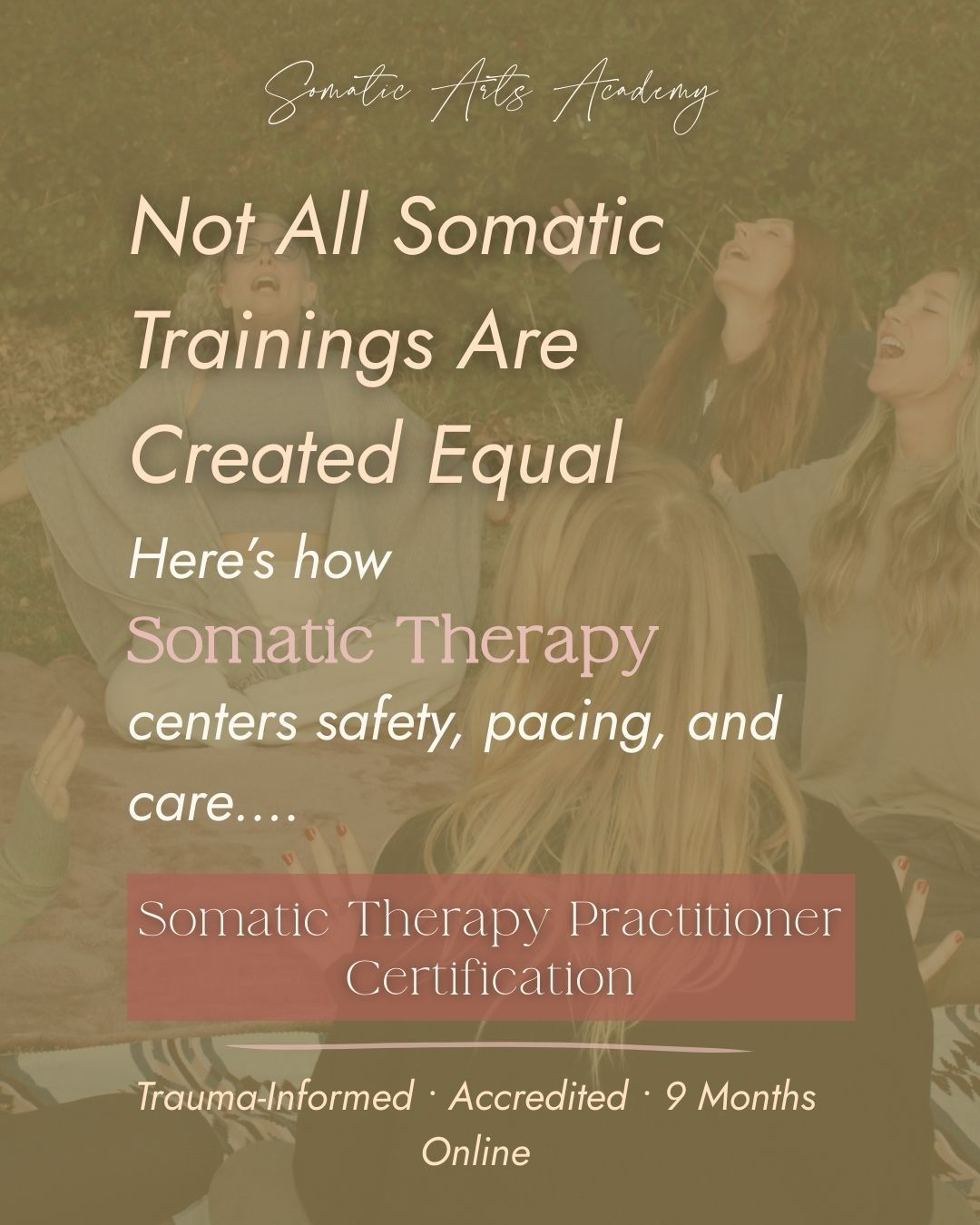 Somatic Arts Academy Facebook ad